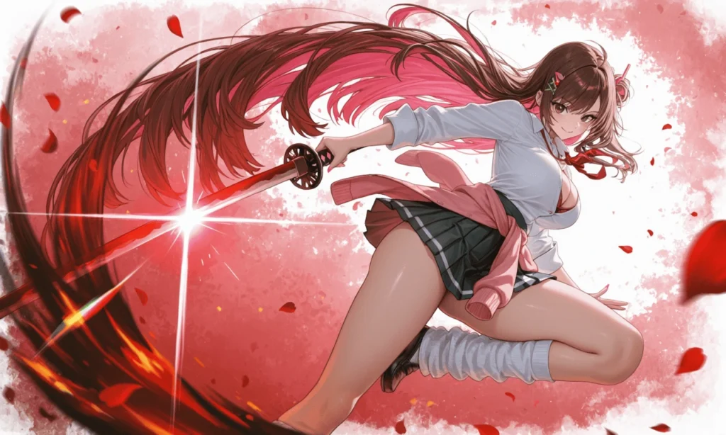 平成ギャルと日本刀①