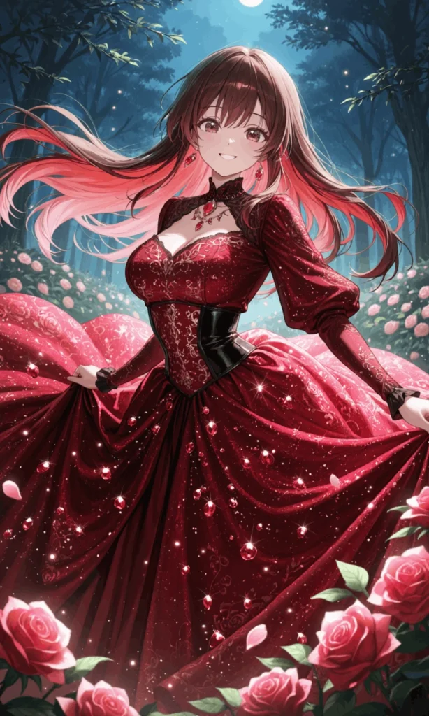 ガーネットドレス①